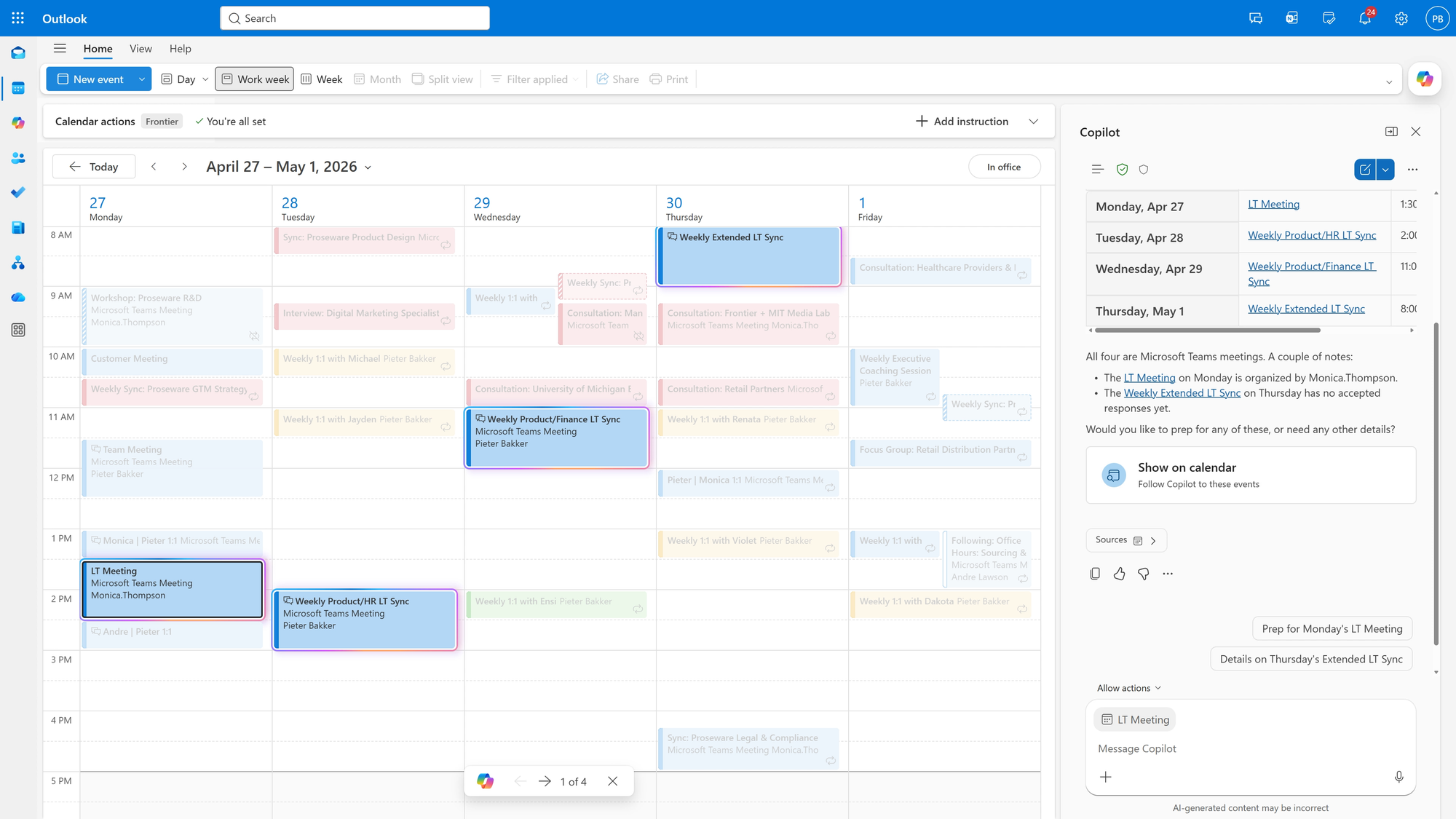 Copilot v Outlooku: Nové agentní funkce pro e-mail a kalendář